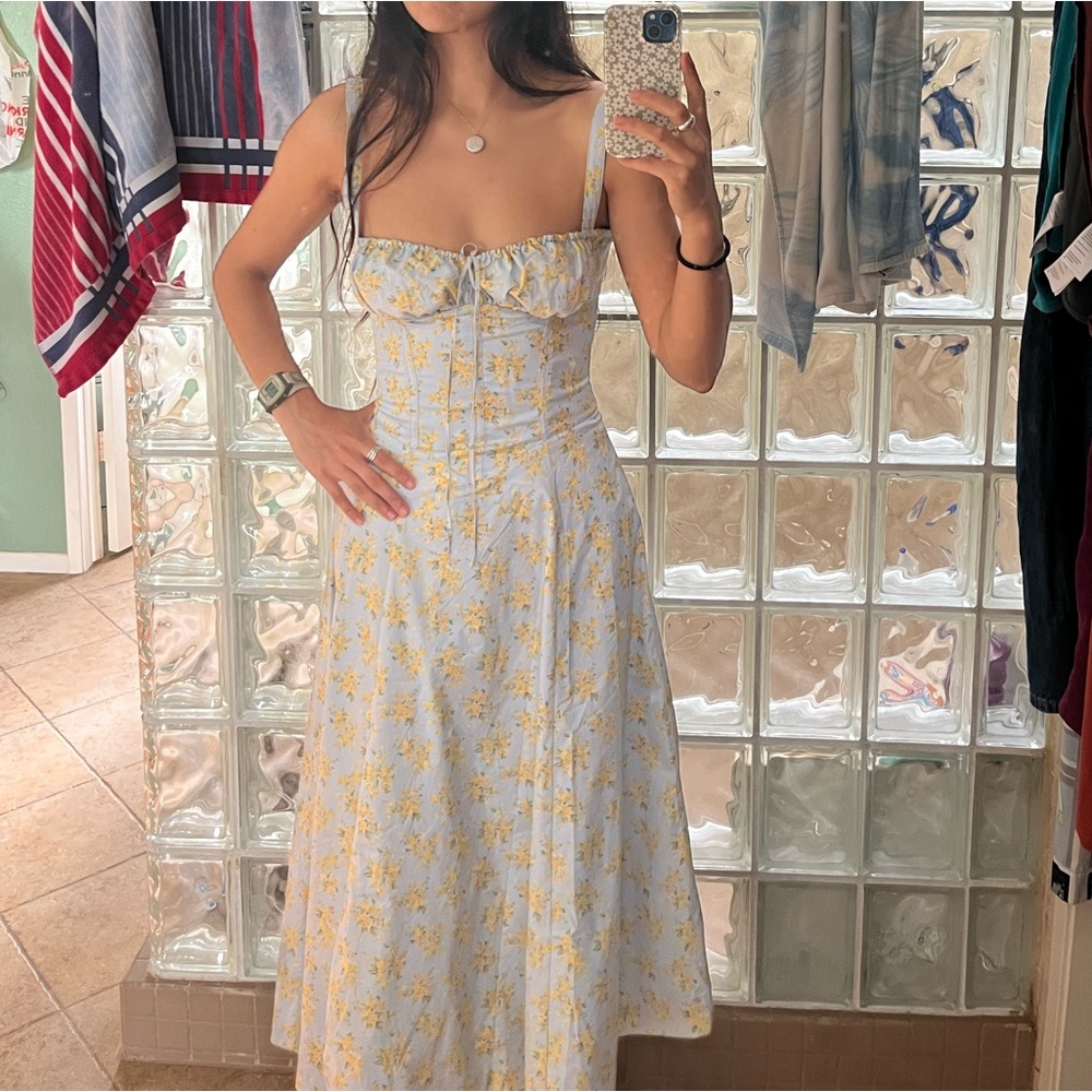 House of CB Carmen floral dress